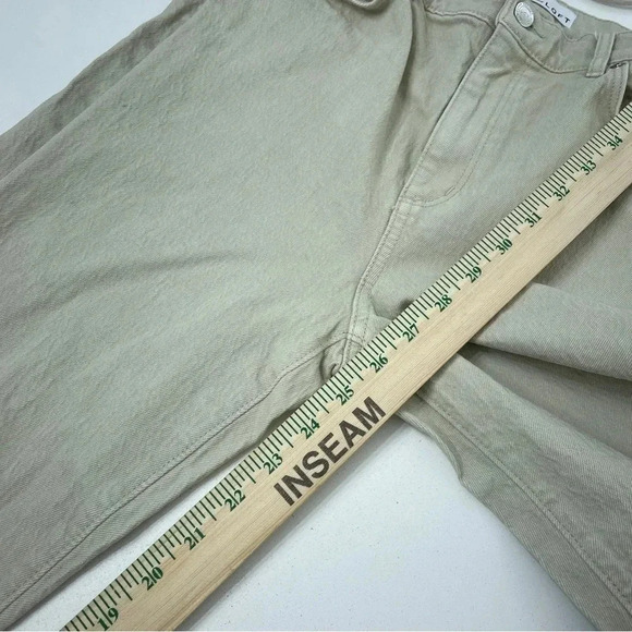 LOFT Womens Size 4 straight crop jeans raw hem 2610 - Picture 10 of 11